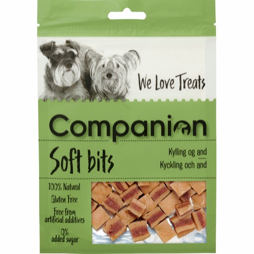Companion Soft Bits Kylling Og And