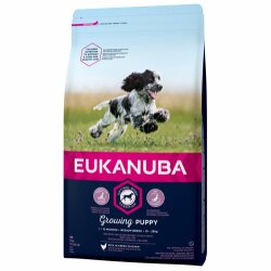 Euk Growing Puppy Medium 3 kg