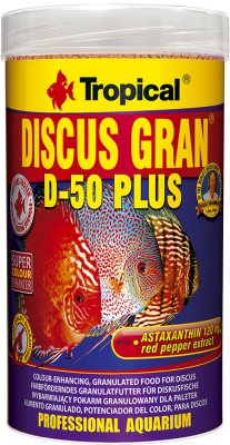 Tropical Discus D50Plus Granulat 250Ml/95G