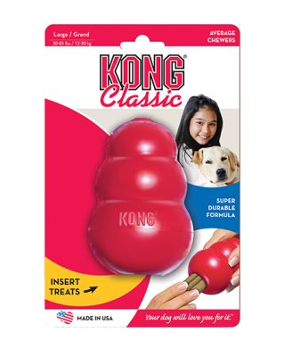 Kong Classic Röd L 11X7Cm