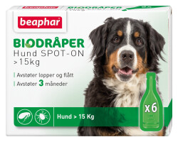 Beaphar Bio Spot On Hund 15 >30 kg 6 x 1ml
