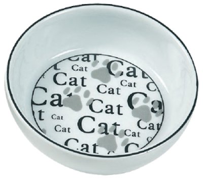 Keramikkskål Katt 13Cm Cat & Tass