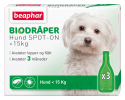 Beaphar Bio Spot On Hund <15 kg 3 x 1ml