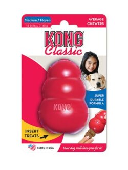 Kong Classic Röd M 9X6Cm