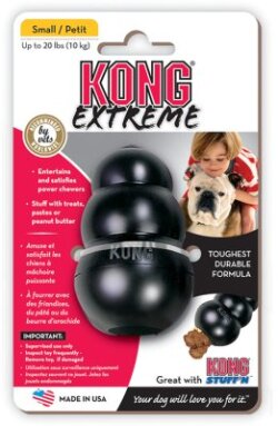 Kong Extreme Svart S 8X5Cm