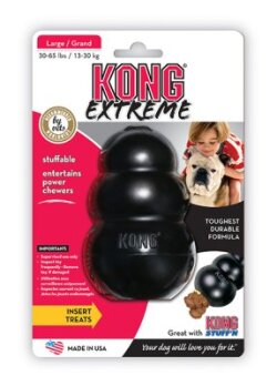 Kong Extreme Svart L 11X7Cm
