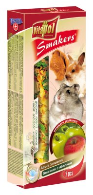 Vitapol Smakers Gnagare Äpple 90Gr