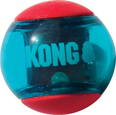 Kong Squeezz Actionball Red L 2St 8Cm