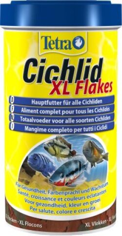 Tetra Cichlid XL Flakes 500ml