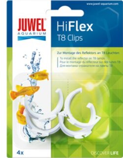 Juwel Reflektorclips Hiflex 4St T8 Plast