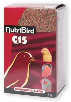 Nutribird C15 Pellets For Kanari Og Fink 1Kg