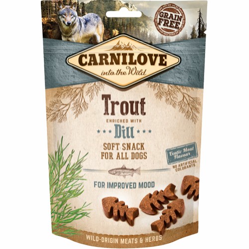 Carnilove Semi Moist Snack Ørred 200G