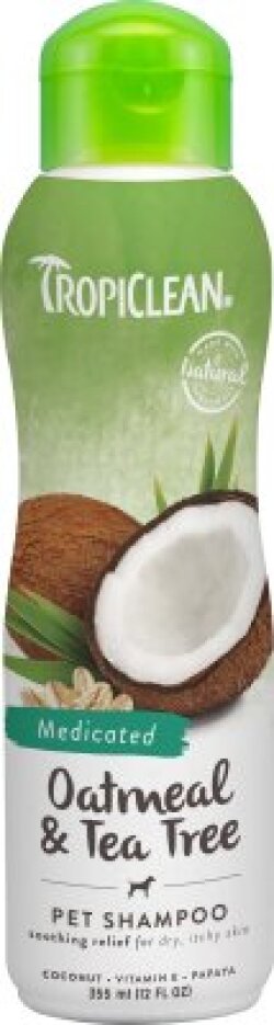 Tropiclean Oatmeal & Tea Tree Shampoo 355Ml