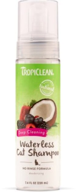 Tropiclean Waterless Cat Shampoo Deep Cleaning 220