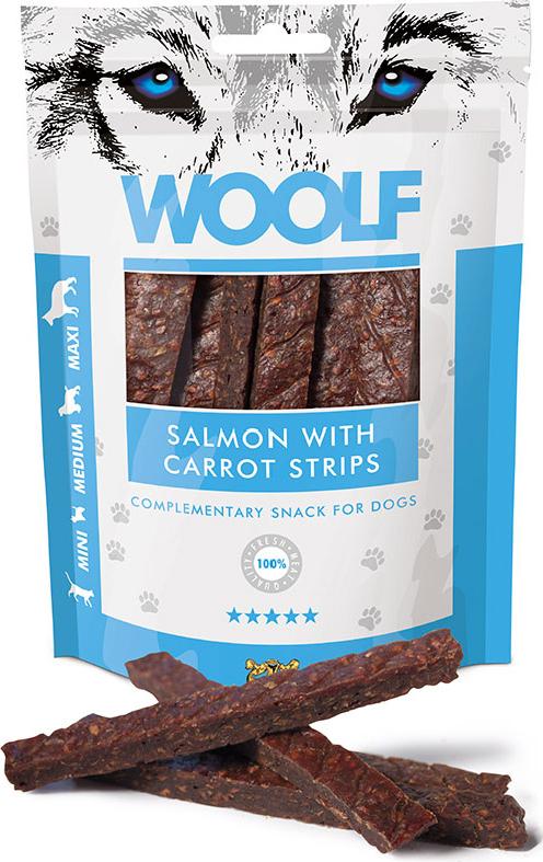 Woolf Salmon With Carrot Strips 100G