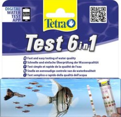 Tetra Testsett 6In1 25St Gh/Kh/No2/No3/Ph/Cl2