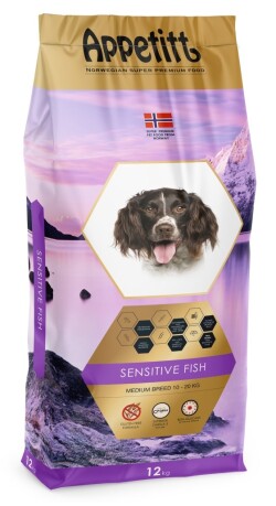 Appetitt Sensitive Fish Medium 12 kg