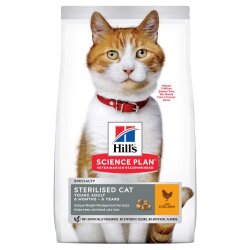 Hills SP Feline Adult Sterilised Chicken 3kg