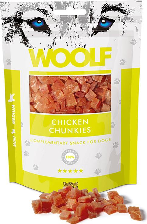 Woolf Chicken Chunkies 100G