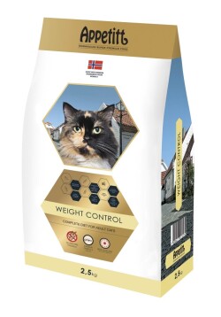Appetitt Cat Weight Control 2,5 kg