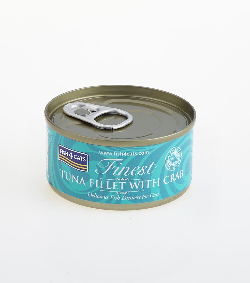 F4D Cat Wet Tuna Crab 70 g