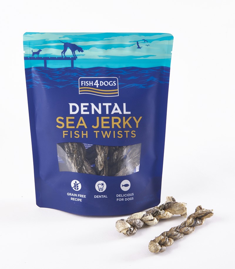 F4D Jerky Fish Twists 100 g