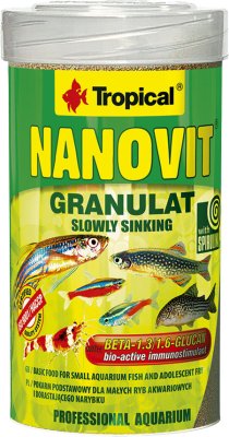 Tropical Nanovit Granulat 100Ml/70g