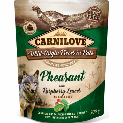 Carnilove Pouch Pate Pheasant With Raspberry Leave