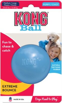 Kong Puppy Ball Med hull M/L 