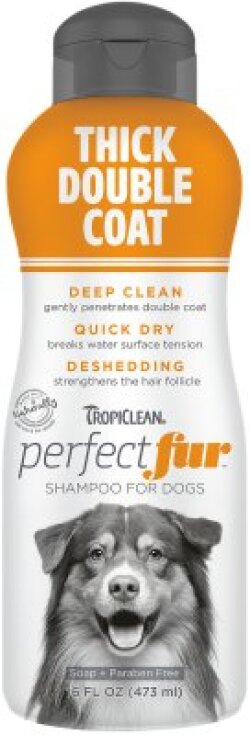Tropiclean Perfect Fur Thick Double Coat Shampoo 4