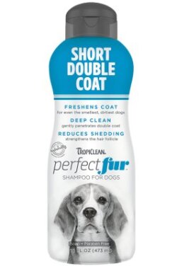 Tropiclean Perfect Fur Short Double Coat Shampoo 4