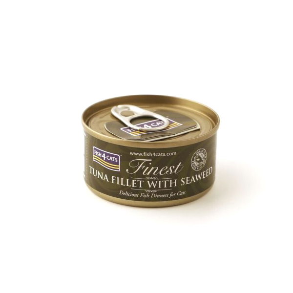 F4D Cats Wet Tuna Seaweed 70 g