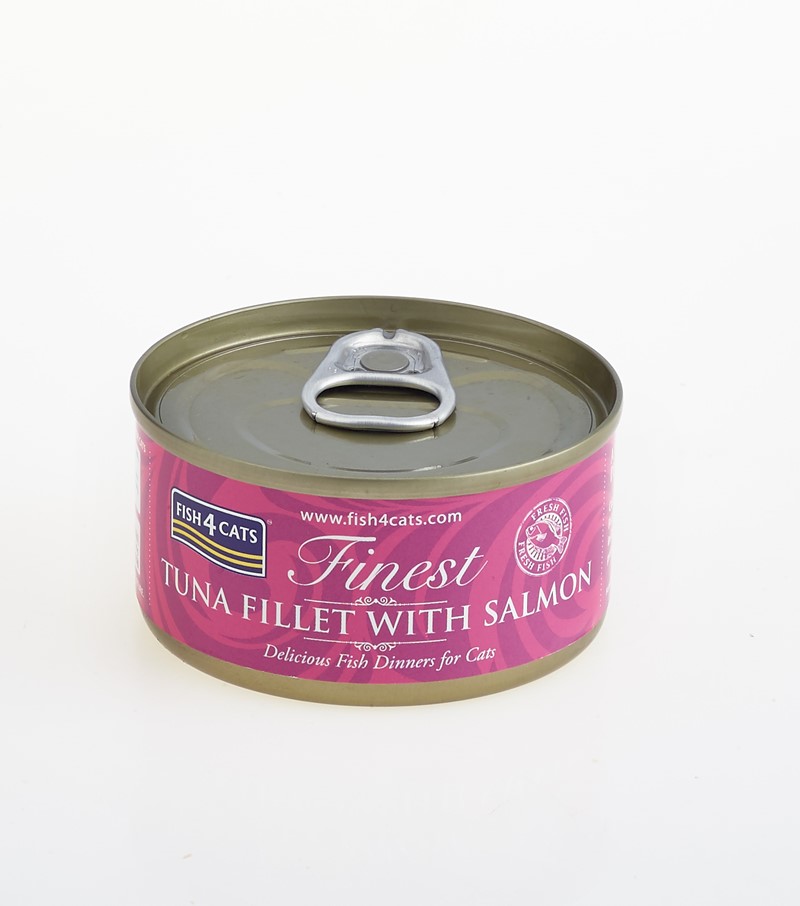 F4D Cats Wet Tuna Salmon 70 g