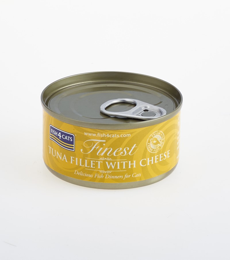 F4D Cats Wet Tuna Cheese 70 g