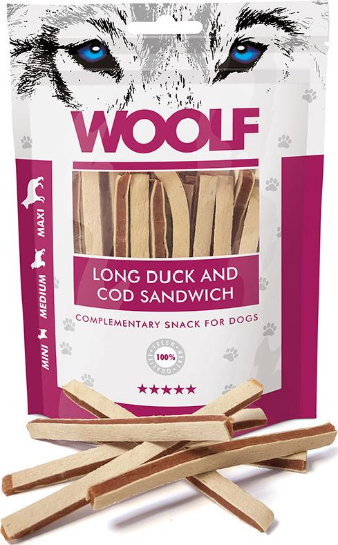 Woolf Duck And Cod Sandwich 100G