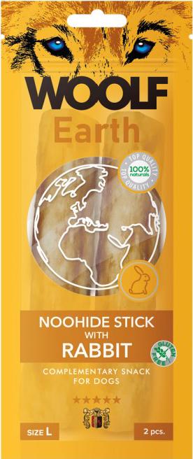 Woolf Noohide Kanin Sticks 2 Stk 13Cm