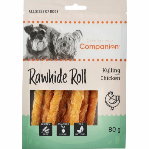 Companion Chicken Rawhide Roll, 80G