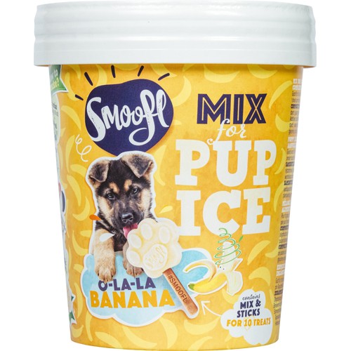 Smoofl Puppy Ice Mix, 160 G, M. Banan