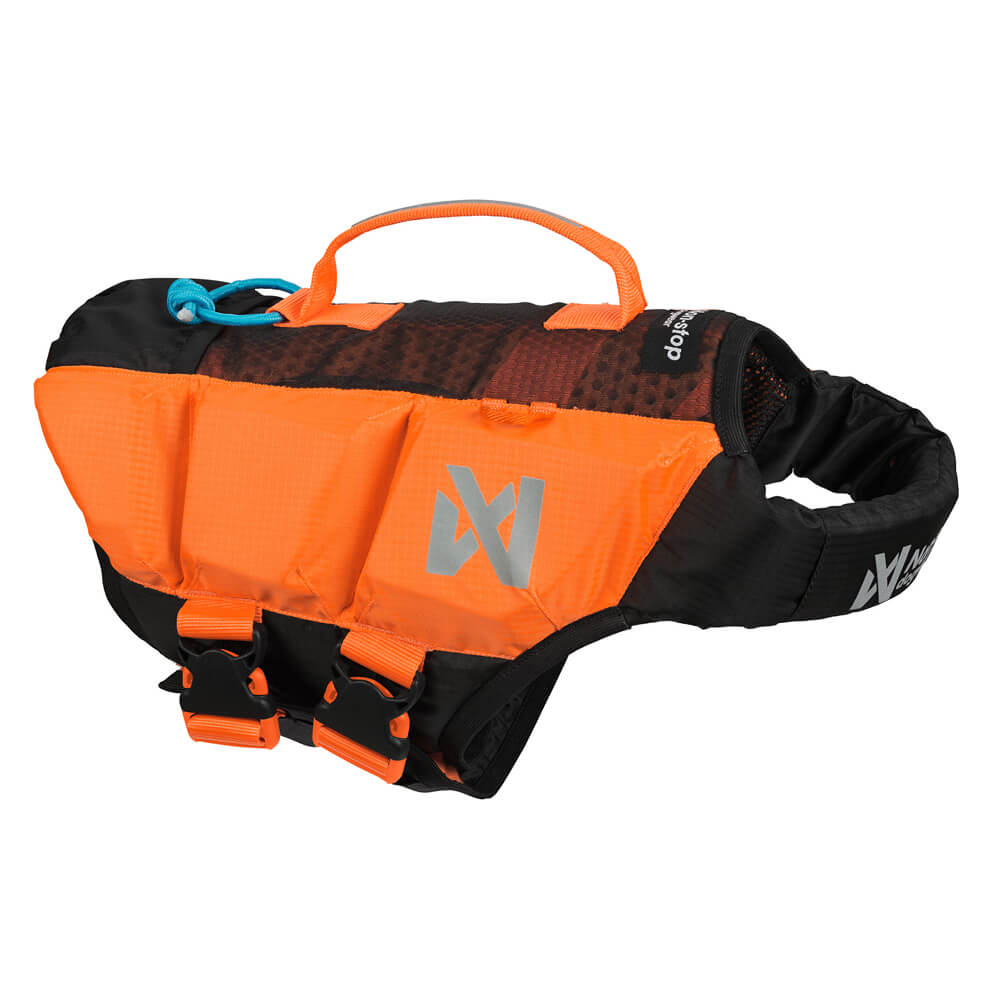 Protector life jacket, unisex, black/orange, 5, si